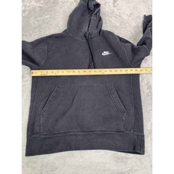 Nike Sportswear Club Fleece Pullover Hoodie Men's Size Small Black - Picture 7 of 10